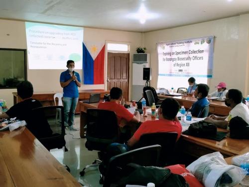Training on Specimen Collection for BBOs/VetBOs (July 7, 2021)
