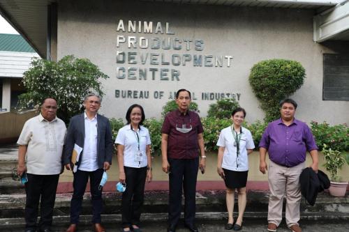 Secretary Dar and BAI officials visit the Animal Product Development Center (APDC) (July 12, 2021)